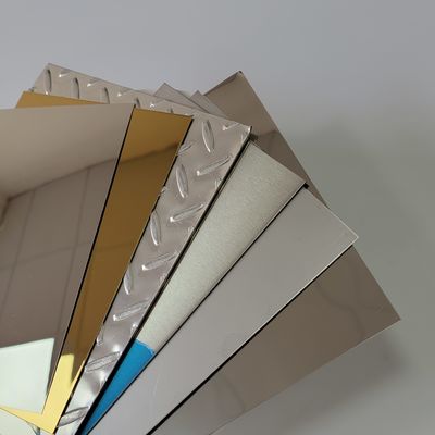 کیفیت  BA HL 304 Stainless Steel Plate 1000mm-6000mm Length ±0.02mm Tolerance کارخانه