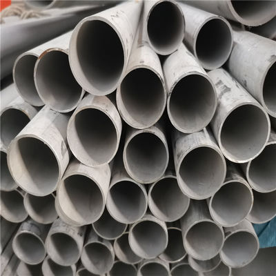 لوله اگزوز فولاد ضد زنگ جوشکاری Aisi 316l Sch 10 Astm A312 Tp321